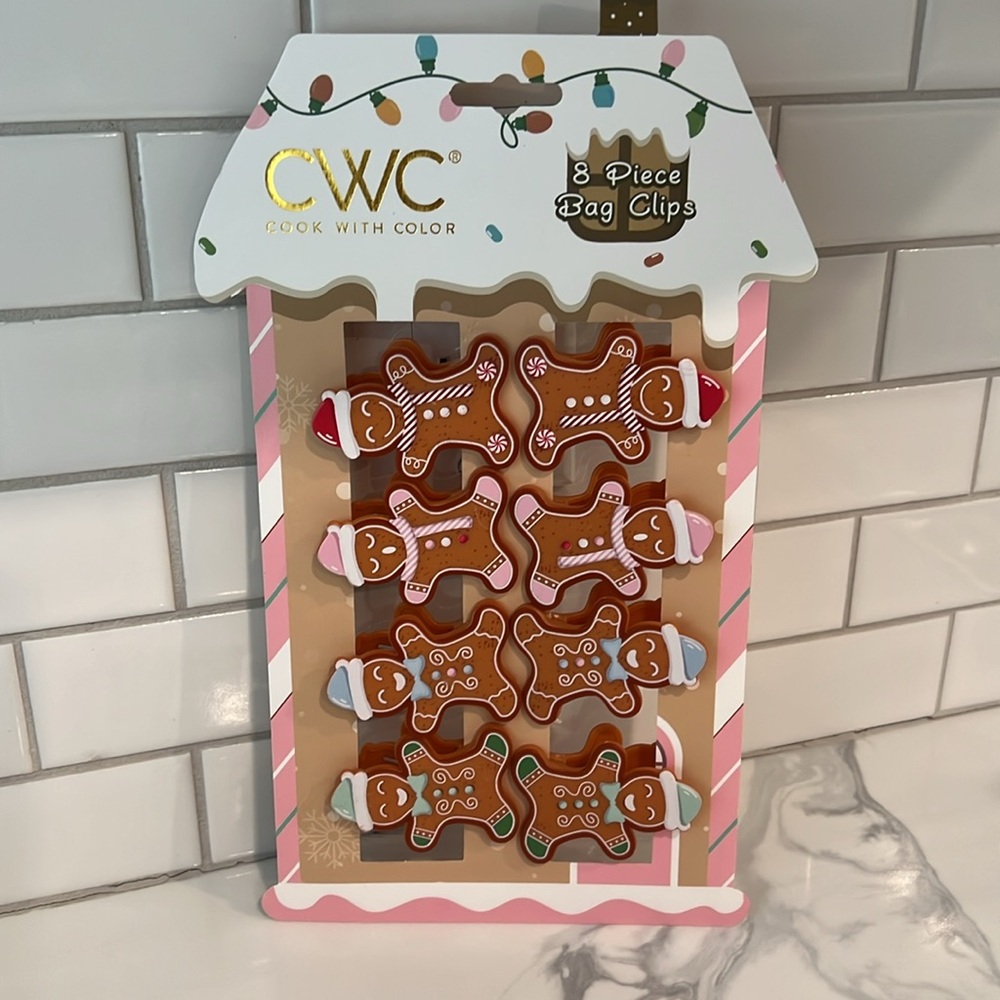 🫚🎄Cute. Gingerbread.Bag Clips. - Picture 6 of 12